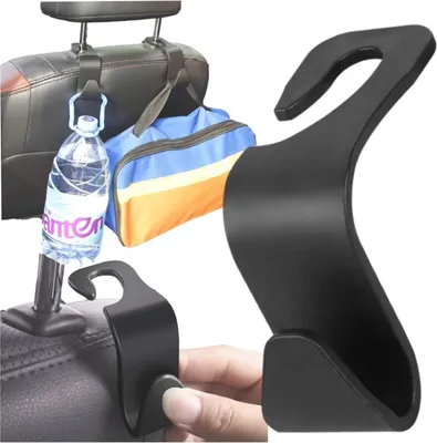 Obrázek produktu pro Závěsný hák pro opěrku hlavy tašky Nákupní taška držák hák pro auto