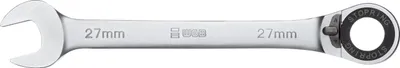 Produktbild von WGB Ringmaulschlüssel 235 mit Ratsche SW15, 199mm