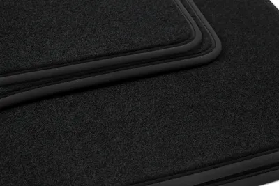 Produktbild von Fußmatten passend für Chevrolet Camaro 6 ab Bj. 2016-2024 Premium Automatten, Bandeinfassung:Schwarz
