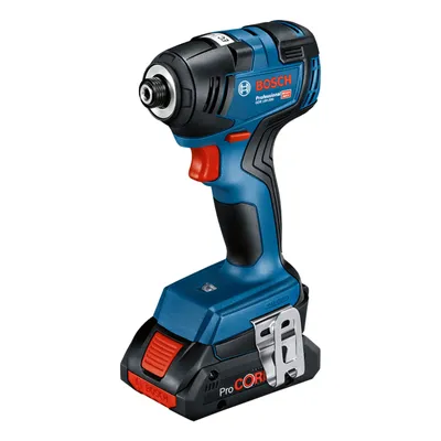 Productafbeelding van Accuboormachine met slagfunctie GDR 18V-200, inclusief 2 accu's GBA 18V 4.0Ah in een transportkoffer