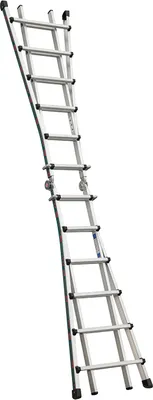 Produktbild von Aluleiter Teleskopleiter Mod. S316 - Sprossenanzahl: 4 x 6