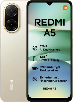 Imagen del producto de XIAOMI Redmi A5 6.71" HD+ 3GB 64Gb Gold