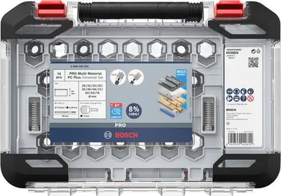 Produktbild von PRO Multi Material PC Plus Lochsägen-Set, 20, 64, 76 mm, 14-tlg.