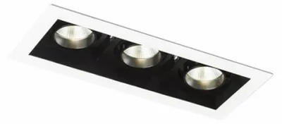 Image de BONDY III encastré blanc 230V LED 3x7W 24° 3000K