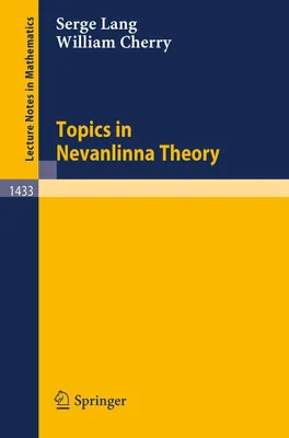 Produktbild von Topics in Nevanlinna Theory