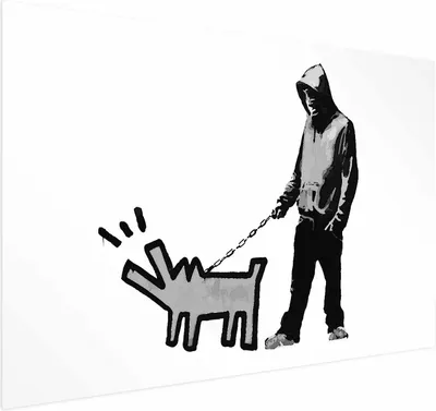 Produktbild von Posterpapier Poster - Dog Art 60x40 cm Streetart h-C-0148-ao-a