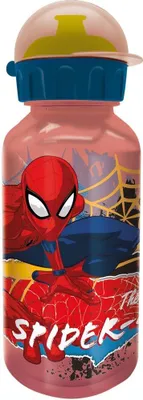 Produktbild von Offizielle Spiderman Lizenzierte Kinder Trinkflasche für Jungen und Mädchen