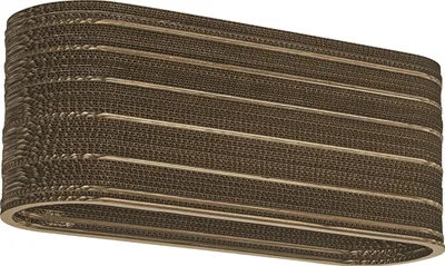 Produktbild von OSRAM 4099854453212 Deckenleuchte Decor Cardboard Oval braun, 3xE27