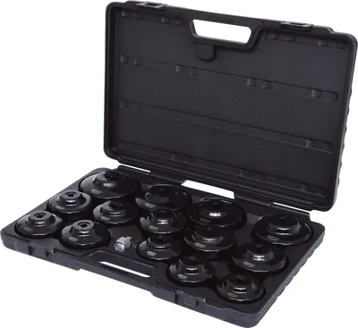 Obrázok produktu pre KS TOOLS Sada kľúčov na olejové filtre 3/8" 15 ks - 150.9320