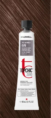 Produktbild von Goldwell Topchic Zero 6N Dunkelblond Extra 60 ml, Dunkelblond, 6N, Dark Blonde, Unisex, 60 ml, Alle Haare