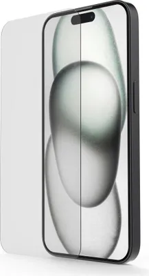 A screen protector is shown on a smartphone.