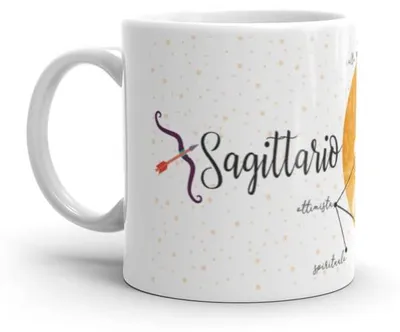 Sternzeichen-Tasse, 300 ml, Keramik, Spülmaschinenfest