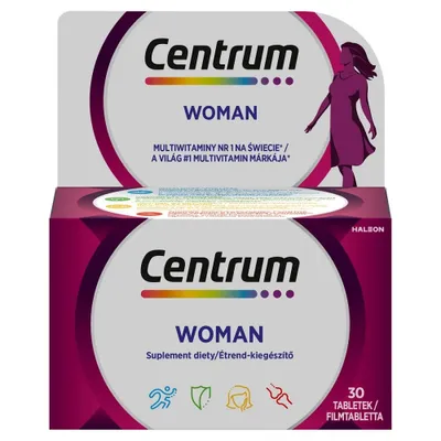 Produktbild von Centrum Frauen Multivitamine, 30 Tabletten - Speziell für die tägliche Unterstützung der Gesundheit von Frauen