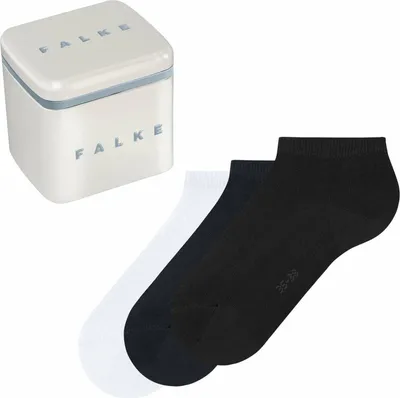 Produktbild von 3er Pack FALKE Happy Box Sneakersocken Damen sortiment 35-38