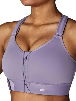 Produktbild von Shefit Lila Sport-Bh Mittlerer Halt, Verstellbar, 2Xl