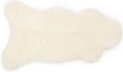 Produktbild von Echtes Lammfell ca. 100x55cm – Schaffell, Fellteppich