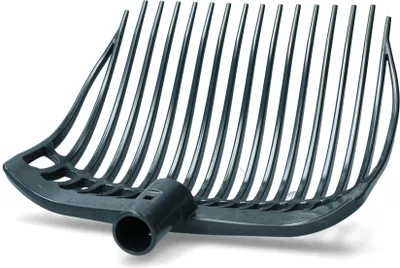 Image de Fourche à fumier plastique moyenne gris foncé sans manche
