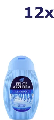 Produktbild von 12x Felce Azzurra Classic Shower Gel 250 ml