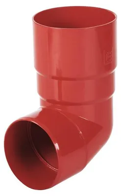 Produktbild von BRYZA 89° Fallrohrbogen aus Kunststoff Ø 110 mm, Rot RAL 3011