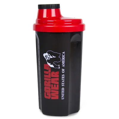Produktbild von Gorilla Wear Shake Cup - 700 ml - Schwarz/Rot