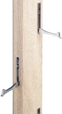 Produktbild von Garderobe Palo in braun - Nachbildung in Sonoma Eiche - 185 x 8 x 4 cm