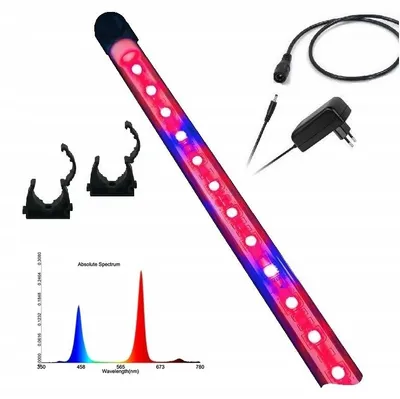 Produktbild von Maxim Aquarienbeleuchtung Pflanzenwachstum Rot-Blau 70cm LED