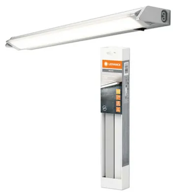 Produktbild von LED Unterbauleuchte 6W 380 lm 3000 K 35,7 cm mit Kippfunktion Linear LED Turn silber