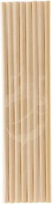 Obrázek produktu pro Kulaté dřevěné tyčinky 30x0,9 cm 8 kusů Titanum