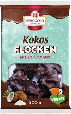 Produktbild von Berggold - Kokosové vločky - 200g