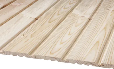 Produktbild von Profilholz Kiefer A B-Sortierung Softlineprofil 200 x 9,6 cm 12,5 mm