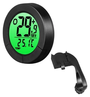 Produktbild von Wasserdichter Fahrradcomputer mit Thermometer, Geschwindigkeitsmessung, Kilometerzähler, km/m-Vergleich und Umrechnung