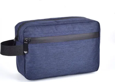 Produktbild von STILVORA Kulturbeutel Multifunktionaler wasserdicht groß Kapazität – Faltbare Reise Waschtasche, Kosmetiktasche, Rasier- & Aufbewahrungstasche für Herren, Blau