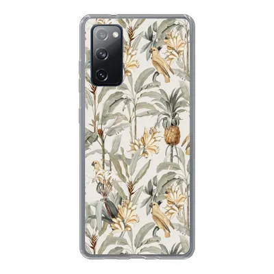 Produktbild von MuchoWow® Handyhülle Schutzhülle Hülle für Samsung Galaxy S20 FE Blume - Ananas - Tropisch Silikon Softcase Handy Hülle - Abdeckung