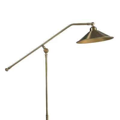 Produktbild von Moderne Dekorative Metall Stehlampe in Bronzefarbe mit E27-Fassung