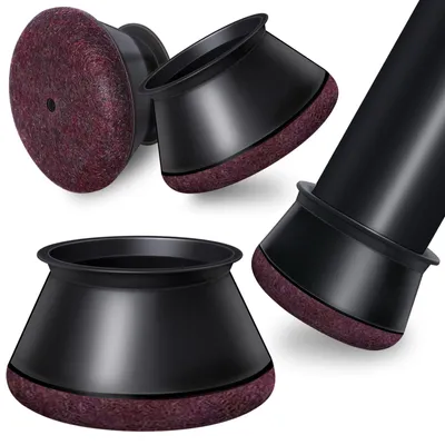 Immagine prodotto di Tappi per gambe di sedie, rotondi, extra grandi, 24 pezzi, da 40,1 a 50 mm, per mobili e pavimenti