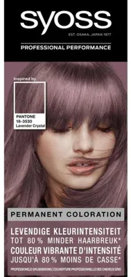 Obrázek produktu pro Syoss Color Baseline Pantone 8-23 Lavender Crystal (1 sada)