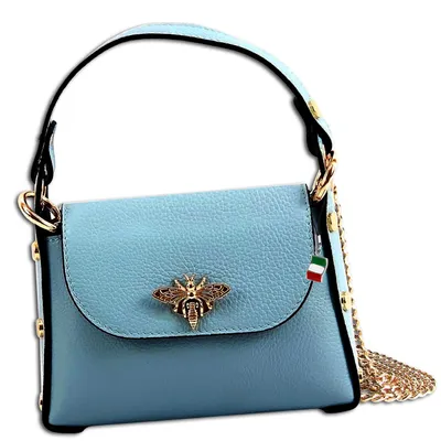 Produktbild von Tasche hellblau Florence Leder OTF817H