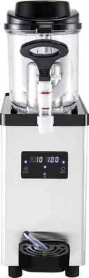 Produktbild von Kommerzielle Slush-Maschine von SucceBuy, 6 l Einzelschüssel, 25 Tassen, 705 W, 220 V, Edelstahl-Gefriergetränkebereiter für Supermärkte, Cafés, Restaurants, Bars, Heimgebrauch