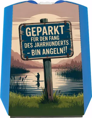 Produktbild von Angler Seeszene Parkscheibe Geparkt fürs Angeln