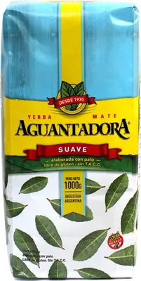 Produktbild von Yerba Mate Tee AGUANTADORA Suave 1kg - Argentinien yerba mate 1000g
