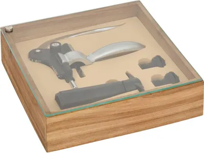 Produktbild von 4-teiliges Sommelier-Set Jules Korkenzieher Hebel