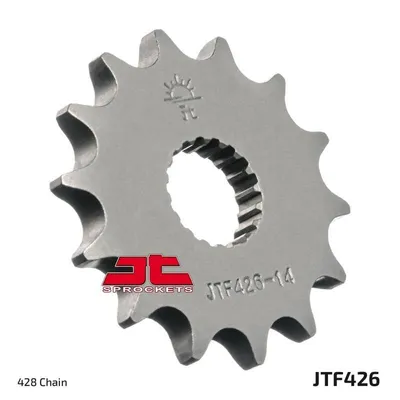 Produktbild von JTSPROCKETS Kettenritzel JTF426.12 vorne Chromstahl