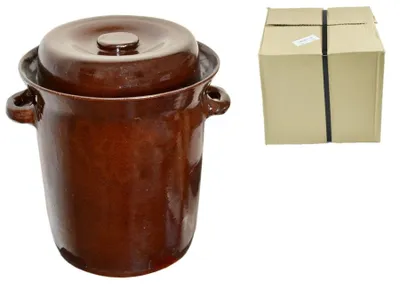 Produktbild von CZ zelák 10l+víko (22/24cm), KART.OBAL, keramika