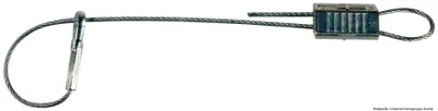 Produktbild von Fischer 10x WIS 2/5 Wireclip Drahtseilset mit Öse - 045959