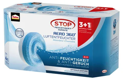 Produktbild von Pattex Nachfülltabs für Aero 360 Luftentfeuchter 4x450g