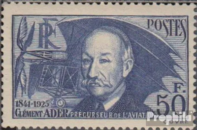 Produktbild von Briefmarken Frankreich 1938 Mi 425a (kompl.Ausg.) mit Falz Ader