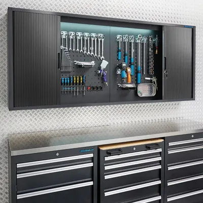 Produktbild von Abschließbarer Lochwandschrank