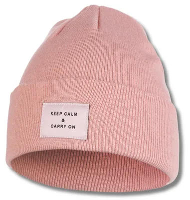 Produktbild von Damen Beanie Mütze Rosa - Wintermütze - klassische Beanie - warme Mütze - minimalistische Mütze