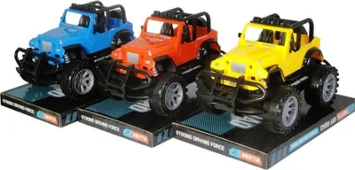 Obrázek produktu pro Auto terenowe z napędem ciernym - różne kolory