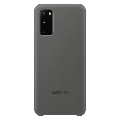 Image de SAMSUNG EF-PG980TJ - Coque Silicone GALAXY S20 Gris